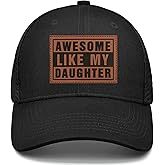 Dad Hat Mesh Trucker Hat Baseball Cap for Men from Daughter Son