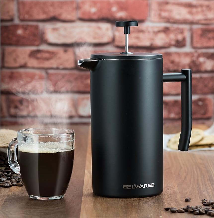 金盒特价 Belwares 真空保温 不锈钢法压壶 1.5L大容量 $27.99 海淘转运到手约¥265 金盒特价 Belwares 真空保温 不锈钢法压壶 1.5L大容量 $27.99 海淘转运到手约¥265