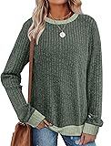 Sampeel Womens Sweaters 2025 Trendy Long Sleeve