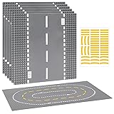 6 Pack Road Base Plates for Building, Compatible