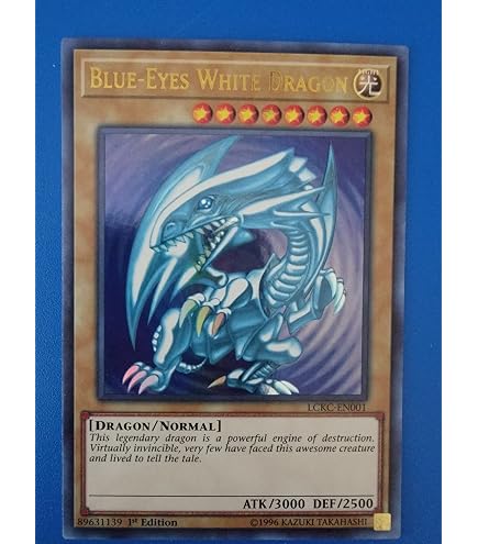Amazon.com: YU-GI-OH! - Blue-Eyes White Dragon (CT13-EN008) - 2016