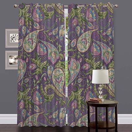 Amazon Com Red Vow Blackout Curtains 96 Inches Long For Bedroom