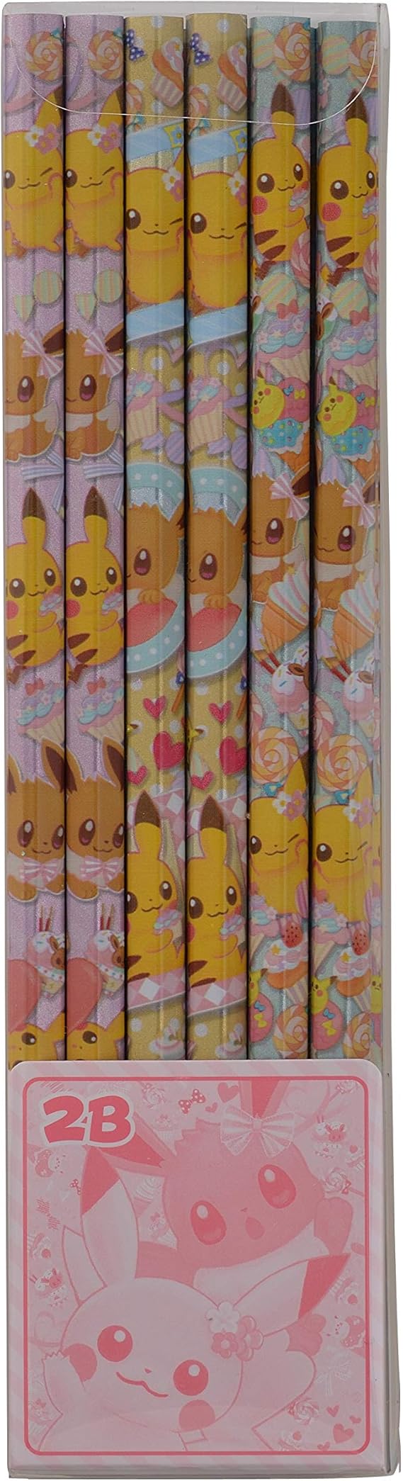 Amazon ポケモンセンターオリジナル 2b鉛筆12本セット ピカチュウ イーブイ G1811 おもちゃ雑貨 おもちゃ