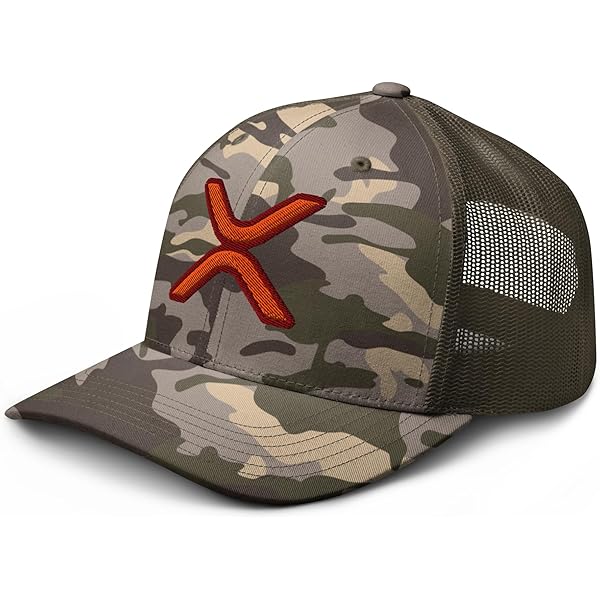 RIVEMUG NG Camo XRP Logo Embroidered Curved Bill Camouflage