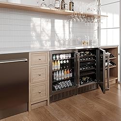 ZLINE 24" Monument 154 Can Beverage Fridge in