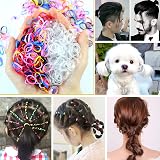 Hanyousheng 1000 Pcs Elastic Hair Bands with Removal Hook & 2 Tools view 7