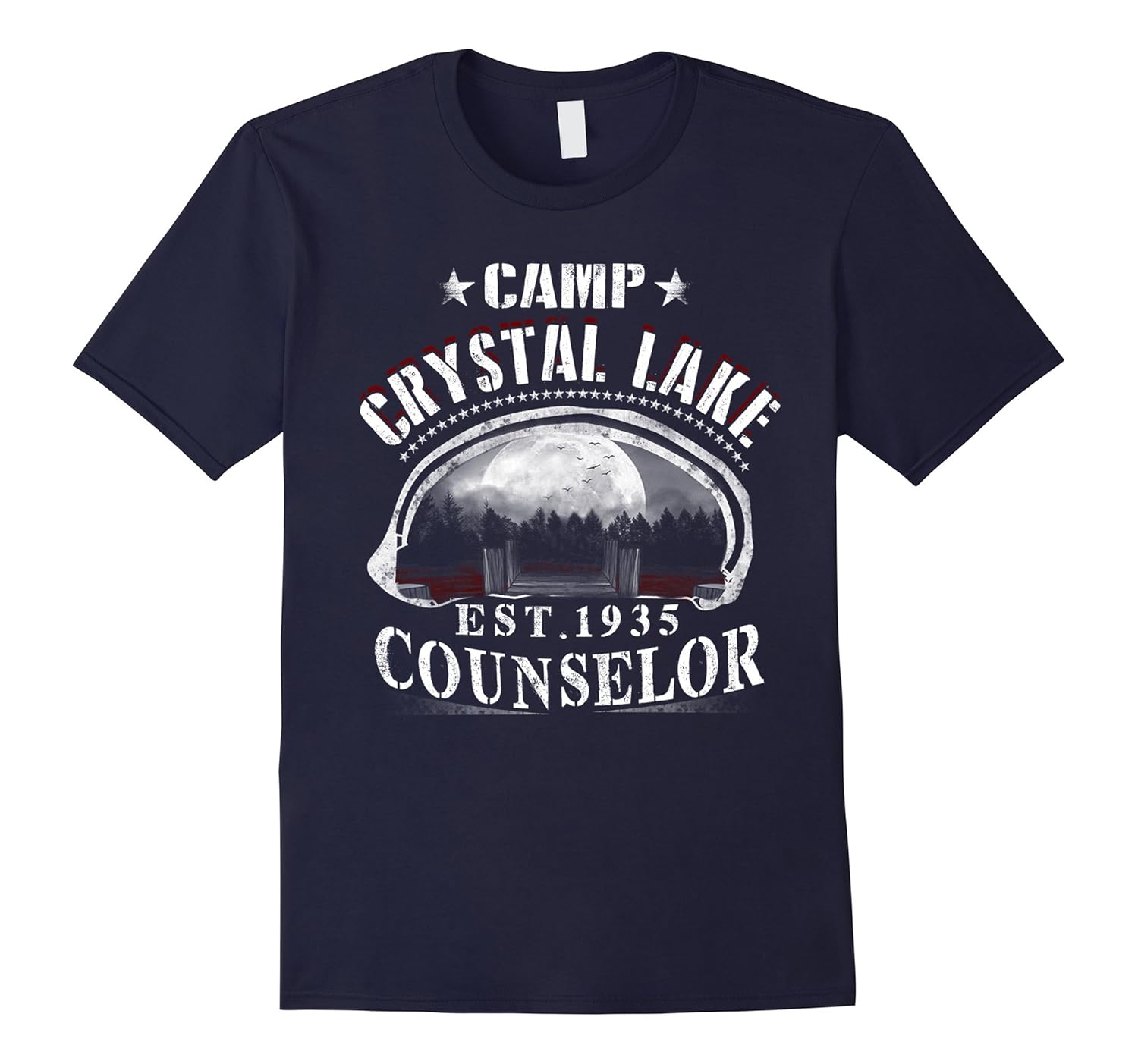 Crystal Lake Counselor Vintage Style Shirt-ANZ