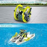 ACELIFE Solar Robot Kit 12-in-1 STEM Toy 190 Parts Age 8-12 Green view 4