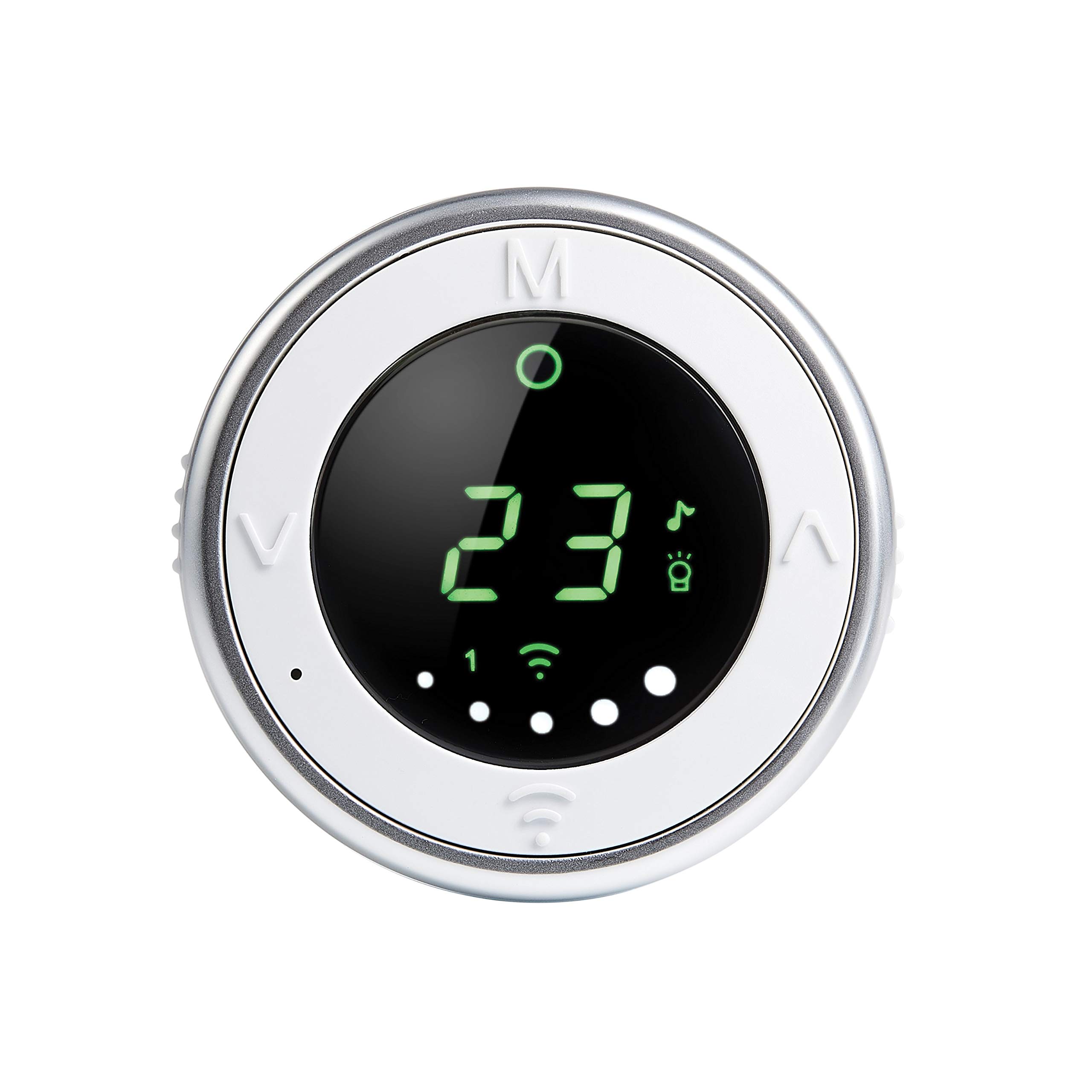 Bebcare iQ - Smart HD Baby Monitor: Full HD 1080p Video, Pan-and-Tilt, Temperature Sensor, Motion and Sound Alert, Stand-Alone Audio Monitor Unit (with Breathing Sensor Mat)