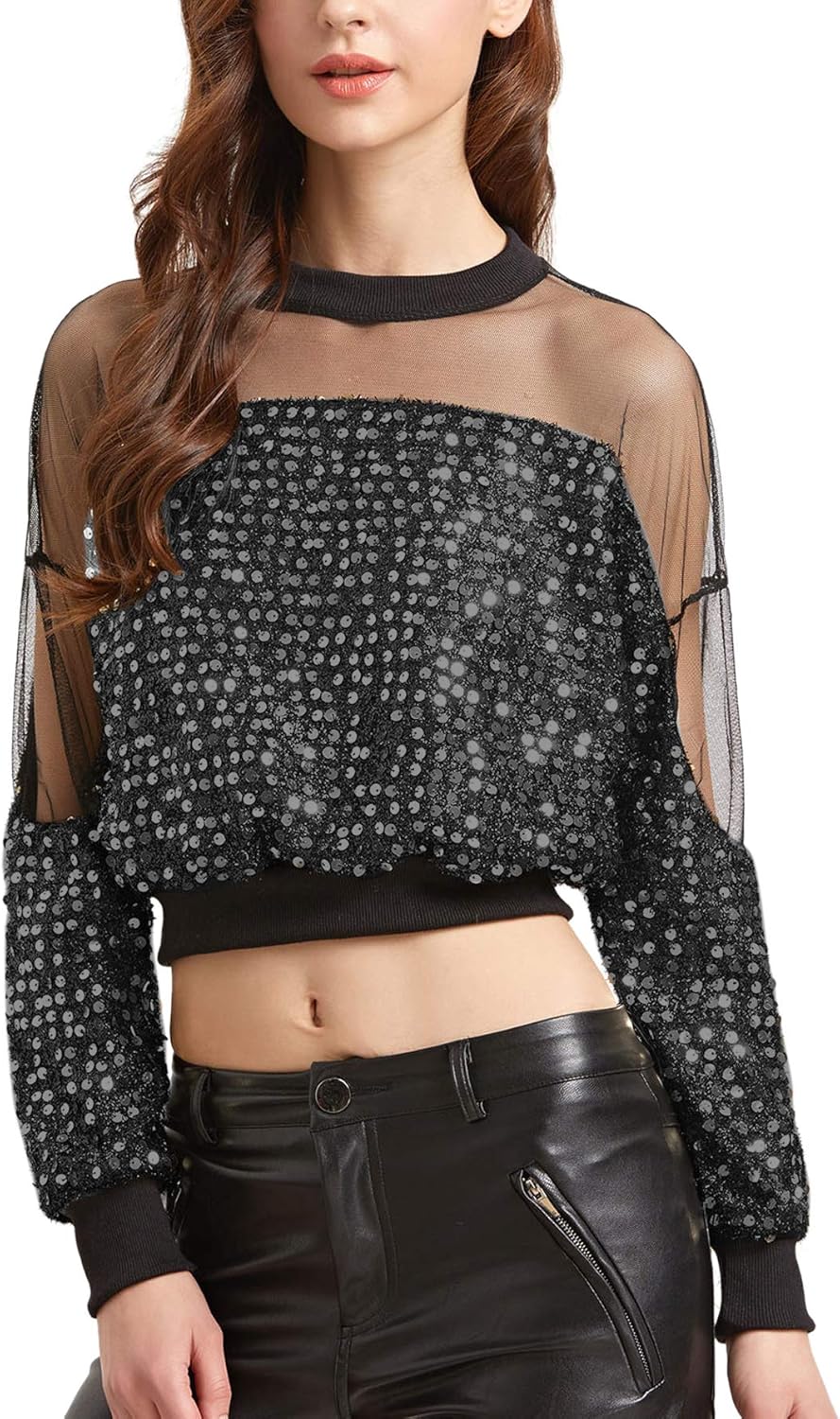 gold mesh top