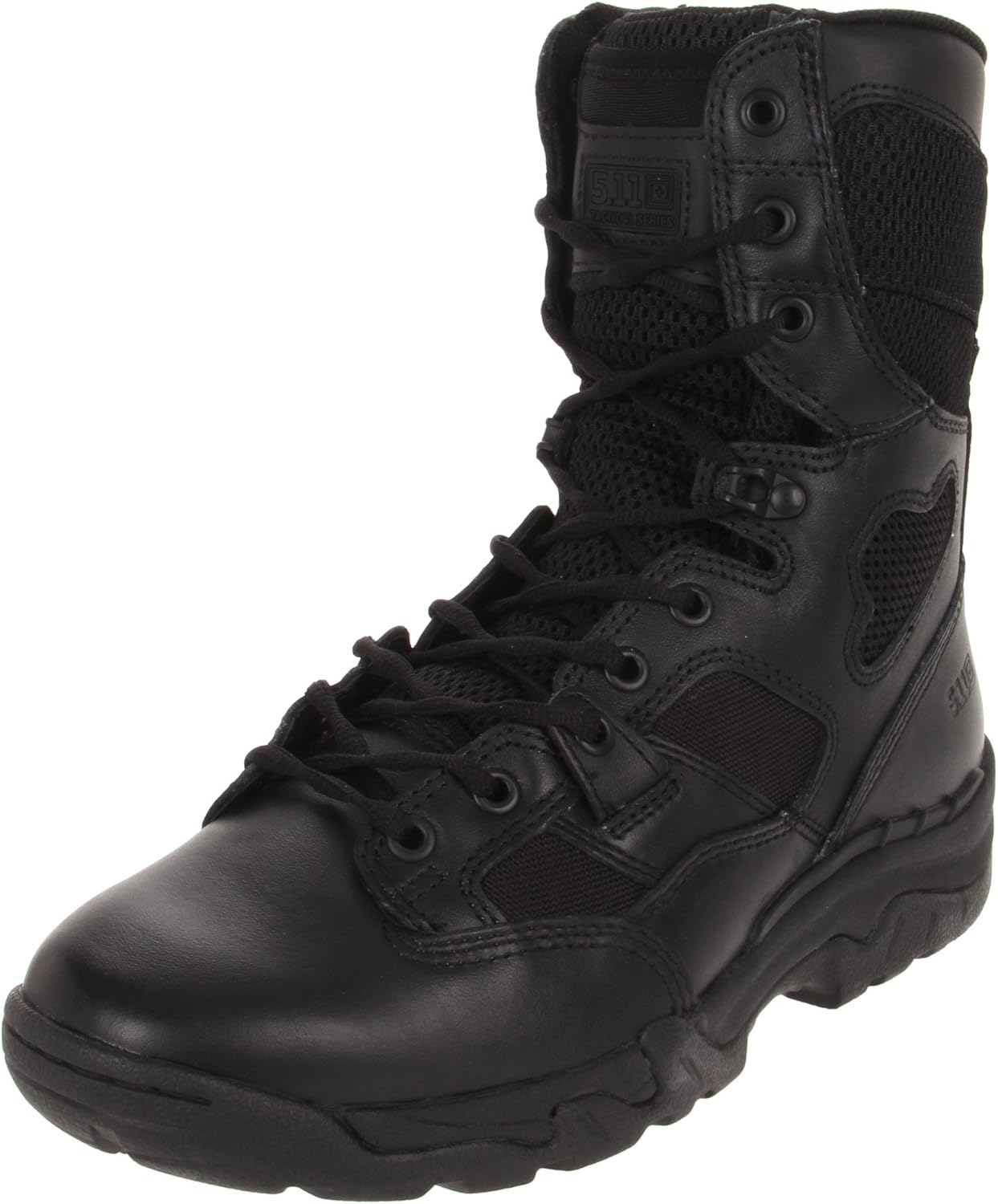5.11 TACTICAL 12022 Taclite 8" Boot Black Military Shoes Mens SZ 44 EU