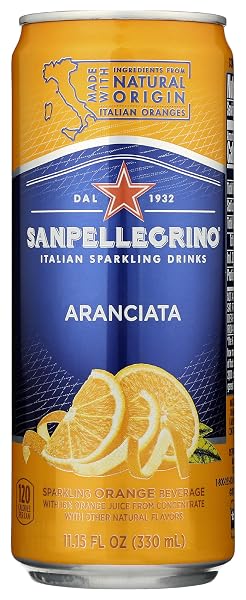 SAN PELLEGRINO, ARANCIATA, 11.15 FL OZ, SKINNY CAN