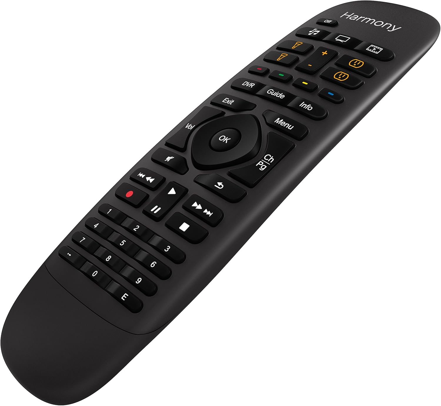 Logitech Harmony Companion All in One Remote Control for Smart Home and Entertainment Devices, Hub & App, Works With Alexa – Black: Home Audio & Theater