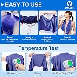 Sukeen Cooling Towel Microfiber 40x12 Soft Ice Towel for Sports Yoga Beach Gym view 3
