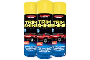 Stoner Car Care 91034-3PK Trim Shine – Vinyl and Plastic Protectant Coating for Interior & Exterior Car Detailing – Restores 