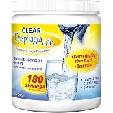 Clear DysphagiAide Thickener Designed for all IDDSI Thickness Levels-Jars (180)
