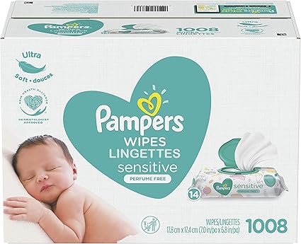 pampers sensitive baby wipes amazon