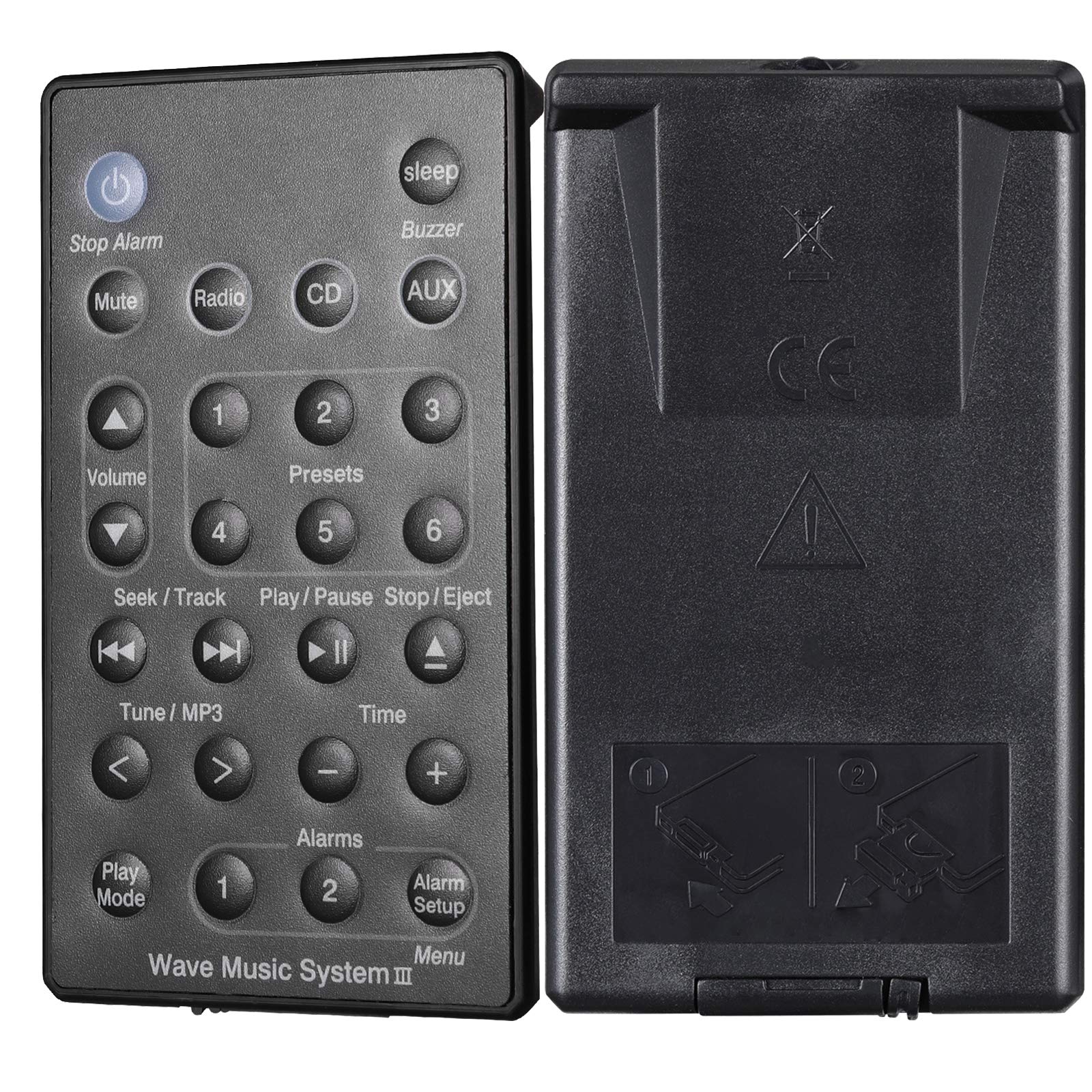 Universal Replacement Remote Control for Bose Sound Touch Wave Music Radio System I II III IV (Without Battery)