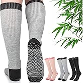 SONORAN Compression Socks for Pregnant Women (2/3 Pairs) 15-20 mmHg Bamboo Viscose Non-slip Sock for Nurses Pregnancy