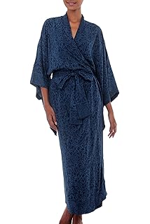 batik kimono robe
