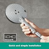Hansgrohe Raindance Select S Shower Head 120mm 3 Sprays 9L/min Chrome EcoSmart view 5