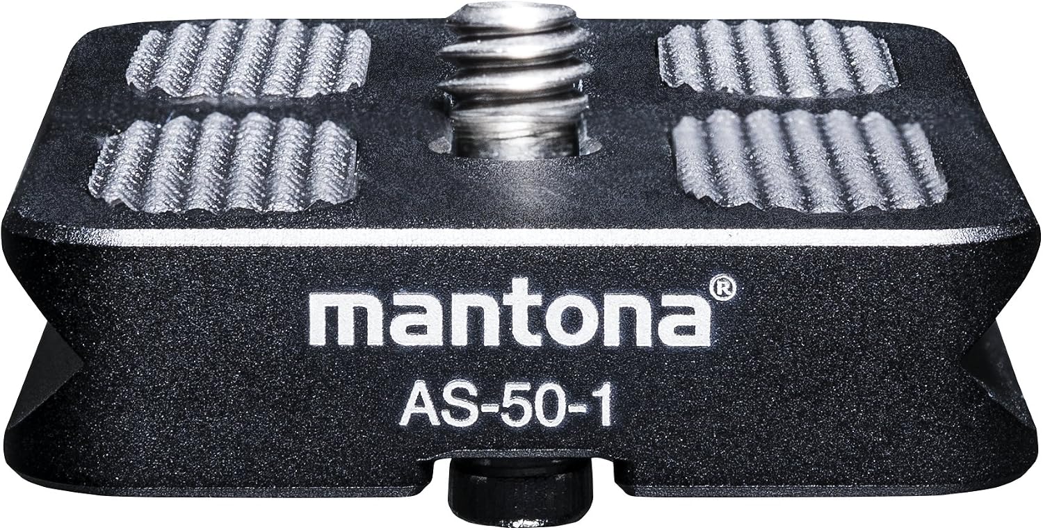 Mantona Quick Release Plate, black, AS-50-1 - Image 3