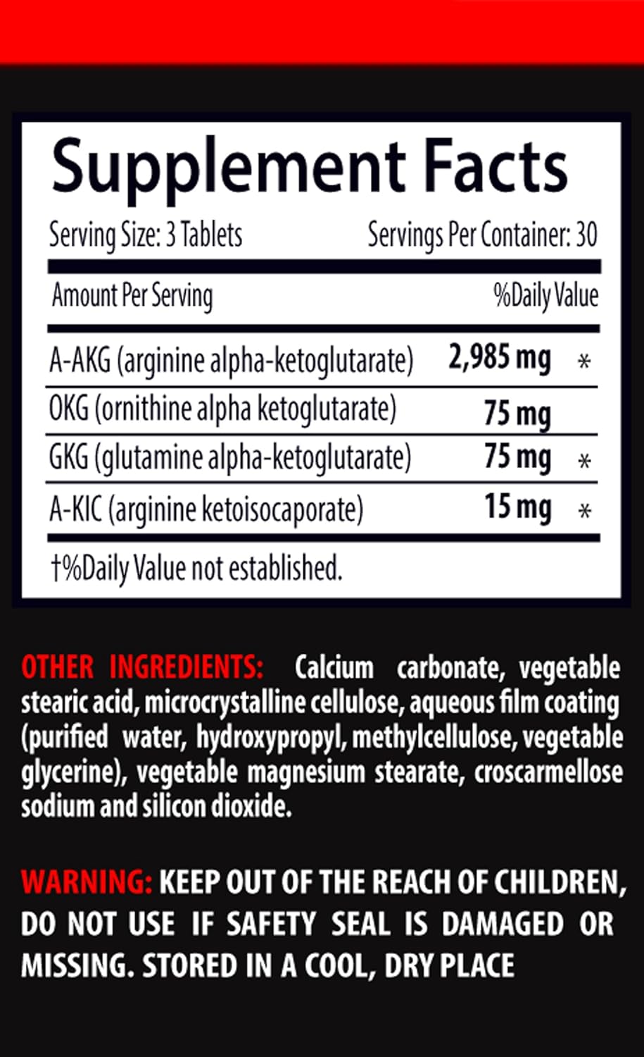 Nitric Oxide Supplement 3150mg Nitric Oxide PreWorkout Booster