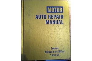 Motor Auto Repair Manual: Vintage II
