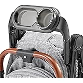 Bombi Baby Stroller Snack Tray with Cup Holder, BPA-Free, Dishwasher Safe, Compatible with V2 Stroller