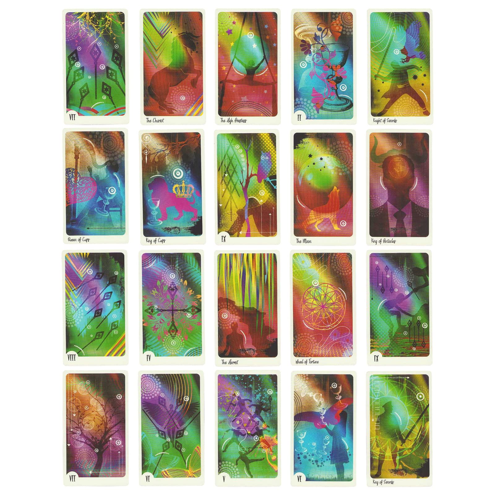 Zodaca Tarot Deck Cards with Guide Book, Astrology Gifts for Women - Set of 78 Astrology Tarot Deck