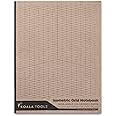 KOALA TOOLS | Isometric Graph Paper Notebook (1 Unit) | 7.5" x 9.75", 60 pp. - Kraft Cover Isometric Grid Drawing Pads - Suitable for Industrial, Architectural, Interior Design