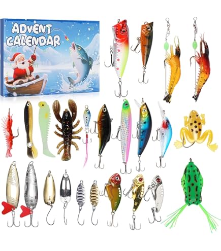 GRFFZX L'ADVENT'LURES 2024 Visaas Adventskalender, 24-daagse