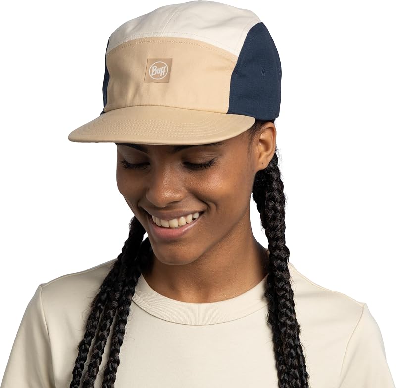 ® | Casquette 5 Panel Venture, Flexible, UPF 50, Léger, Confortable, Lavable, Petits explorateurs, Adulte, Taille Unique Sable