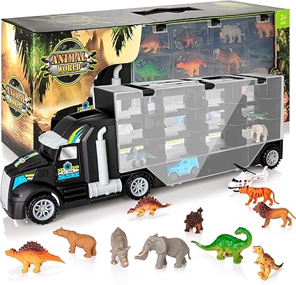 KIDWILL Dinosaur Transport Truck 