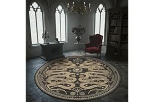 ROYHOME Snake Washable Rug