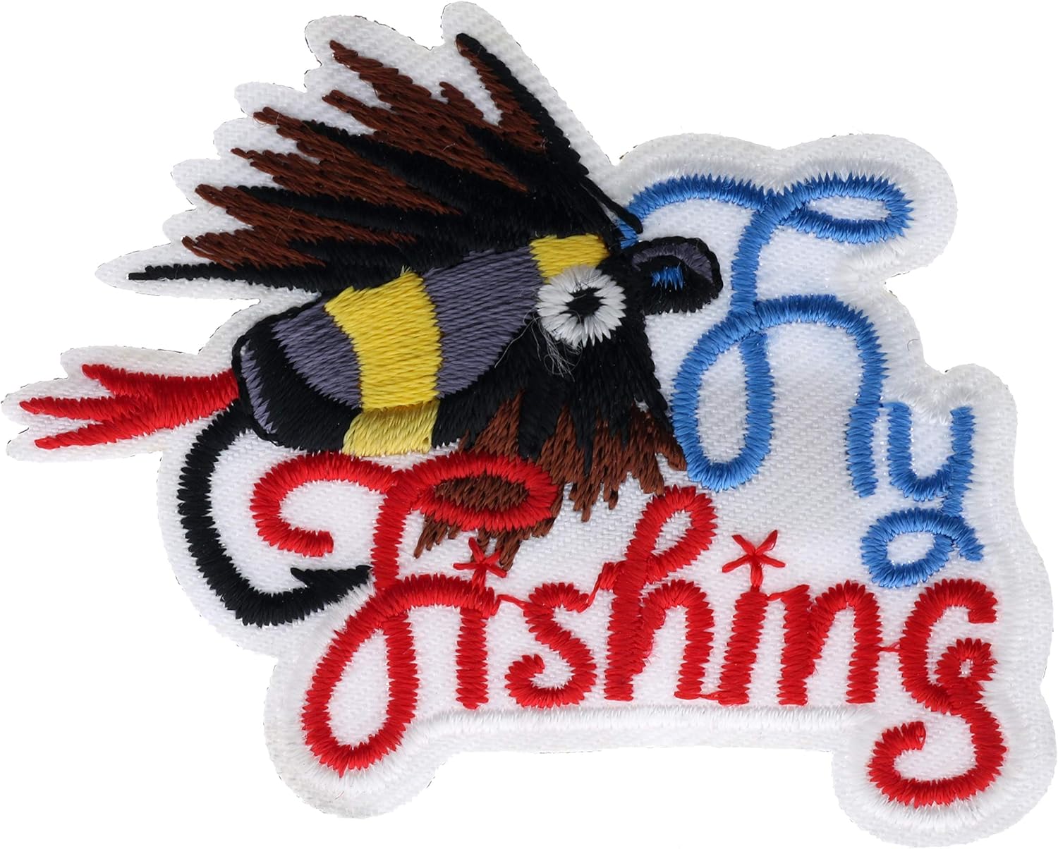 Fly Fishing 2" Embroidered Patch AVA0517