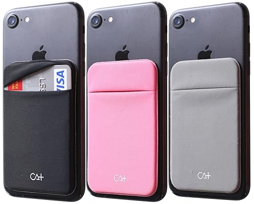 CA+ Phone Wallet Card Holder for Phone Case Sleeves Stick On