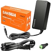 12V 5A Power Supply, AC 120V to DC12V 5.5x2.1mm Jack Converter, 12 Volt LED Driver 60W Adapter Transformer for Strip Lights, Surveillance Cameras, External HDD, Monitor, CCTV (Pack of 1)