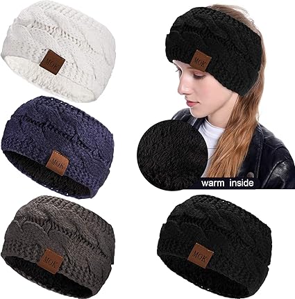 black winter headband