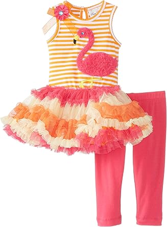 flamingo dresses for toddlers