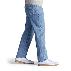 Lee Men's Relaxed Fit Straight Leg Jean, Worn