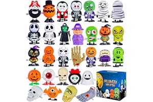 Max Fun 30Pcs Halloween Wind Up Toys Assortment Halloween Toys for Kids Halloween Party Favors Goody Bag Filler Treat Bag Stuffers Halloween Treats Prizes