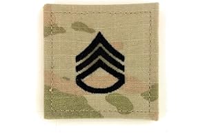Insignia Depot US Army OCP Rank with Hook Fastener