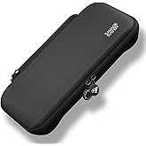 SAVAGE RAVEN by Skull & Co. Every Day Slim Carrying Case for Nintendo Switch 2: Portable Hard Shell Protective Travel Case, Gaming Console Protection- Black