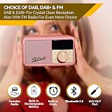 Roberts Revival PETITE2 Digital Radio DAB/DAB+ FM Bluetooth Pink view 6