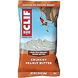 CLIF BAR - Energy Bars - Crunchy Peanut Butter - (2.4 Ounce Protein Bars, 18 Count) Packaging May Vary