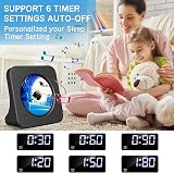 KOVCDVI CD Player with Bluetooth 5.0, USB, FM Radio, Dual Speakers view 5