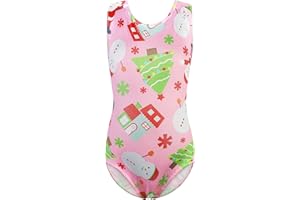 BAOHULU Gymnastics Leotards for Girls Shiny Jewels Kids Athletic Apperal Dance Outfit