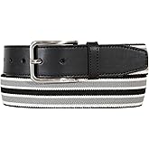 Nautica Men's Stretch Belt | Elastic | Adjustable | Classic | Everyday | Business | Work | Casual | Metal Buckle