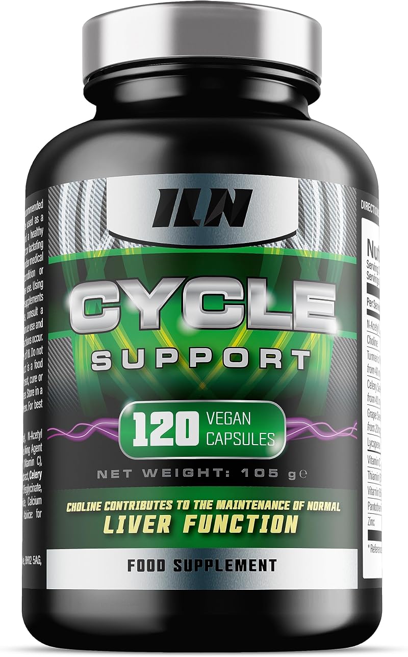 Iron Labs Nutrition Cycle Support Supplement 120 Capsules NAC Hawthorn Berry